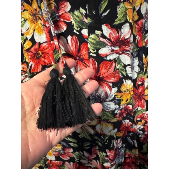 Entro Floral Boho Dress Size Small Cruisewear - Picture 3 of 4
